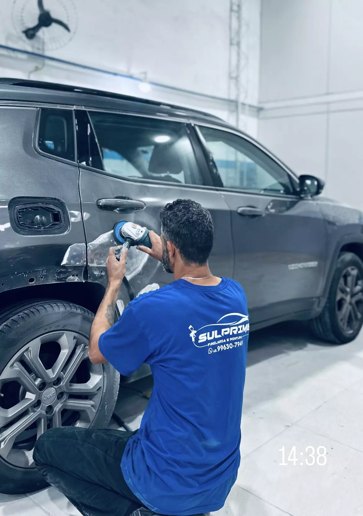 Serviço de pintura e funilaria Sul Prime